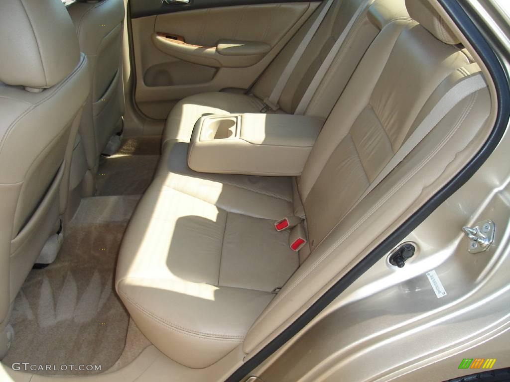 2003 Accord EX V6 Sedan - Desert Mist Metallic / Ivory photo #16
