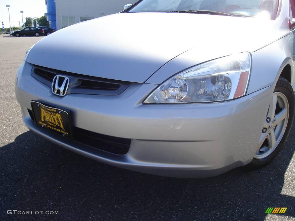 2003 Accord EX Sedan - Satin Silver Metallic / Black photo #9