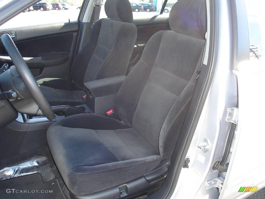 2003 Accord EX Sedan - Satin Silver Metallic / Black photo #14