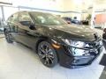 2020 Crystal Black Pearl Honda Civic Sport Sedan  photo #3