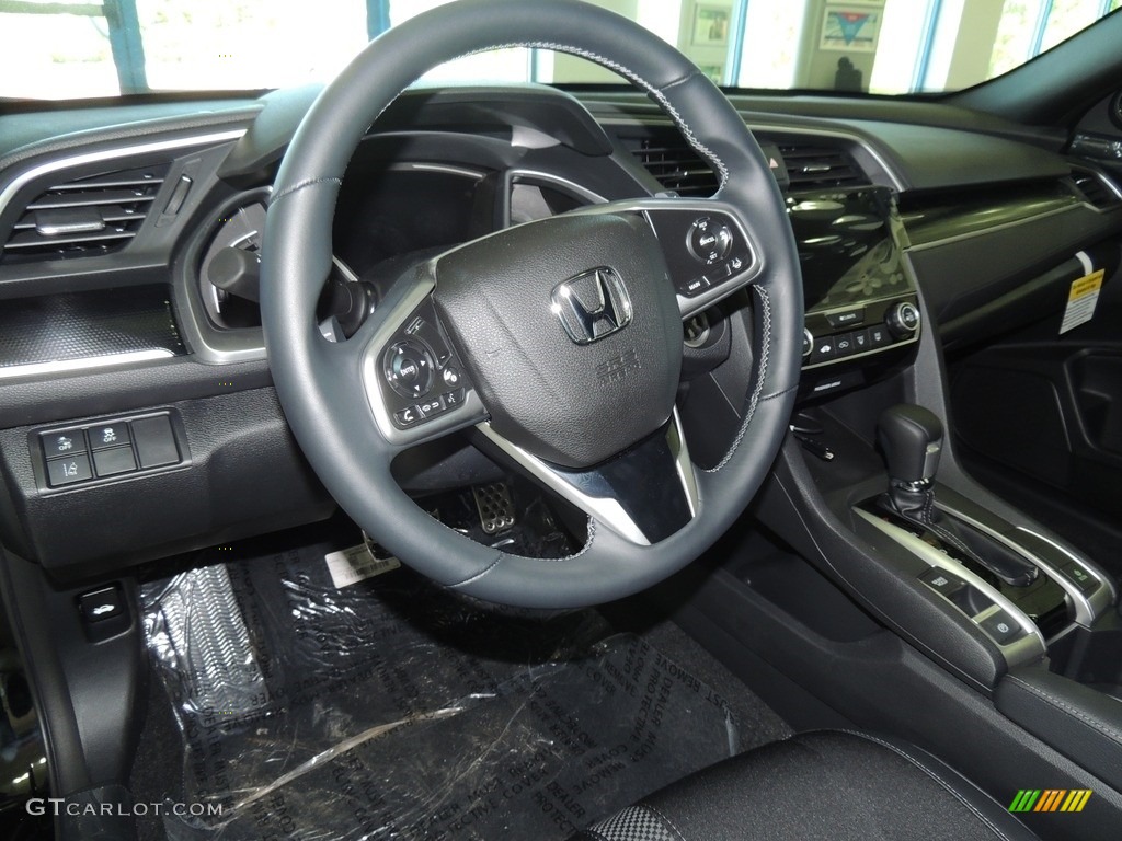 2020 Civic Sport Sedan - Crystal Black Pearl / Black photo #11