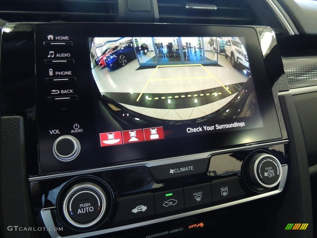 2020 Civic Sport Sedan - Crystal Black Pearl / Black photo #16