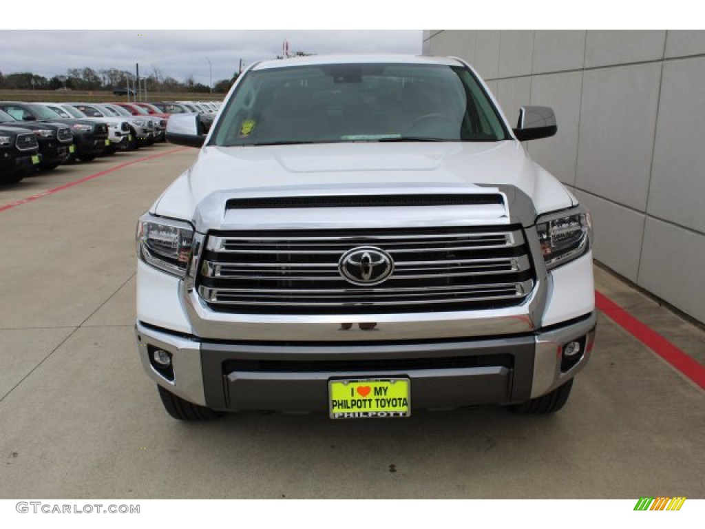 2020 Tundra 1794 Edition CrewMax 4x4 - Super White / Black photo #3