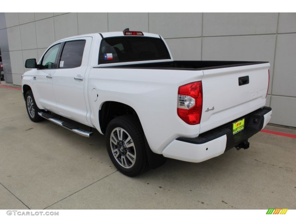 2020 Tundra 1794 Edition CrewMax 4x4 - Super White / Black photo #6