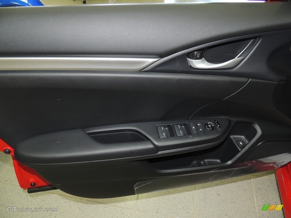 2020 Honda Civic Sport Sedan Black Door Panel Photo #137056320