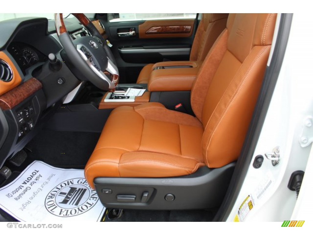 2020 Tundra 1794 Edition CrewMax 4x4 - Super White / Black photo #10