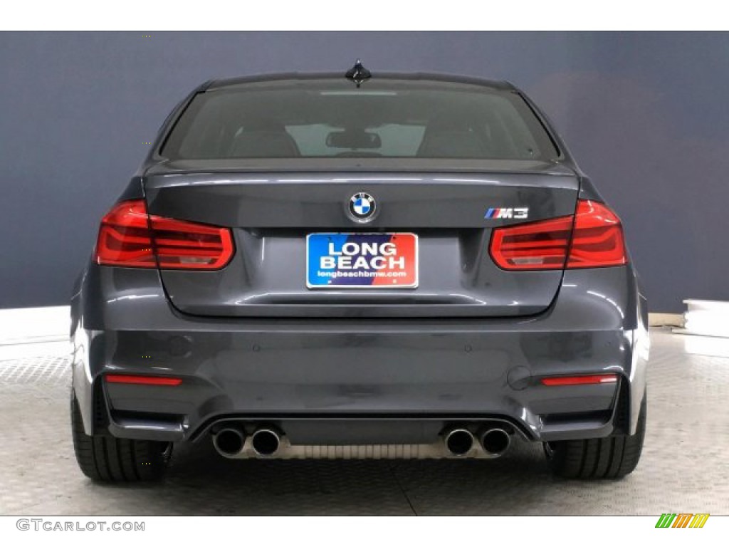 2016 M3 Sedan - Mineral Grey Metallic / Black photo #3