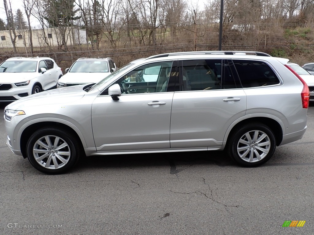 Bright Silver Metallic 2019 Volvo XC90 T6 AWD Momentum Exterior Photo #137056758