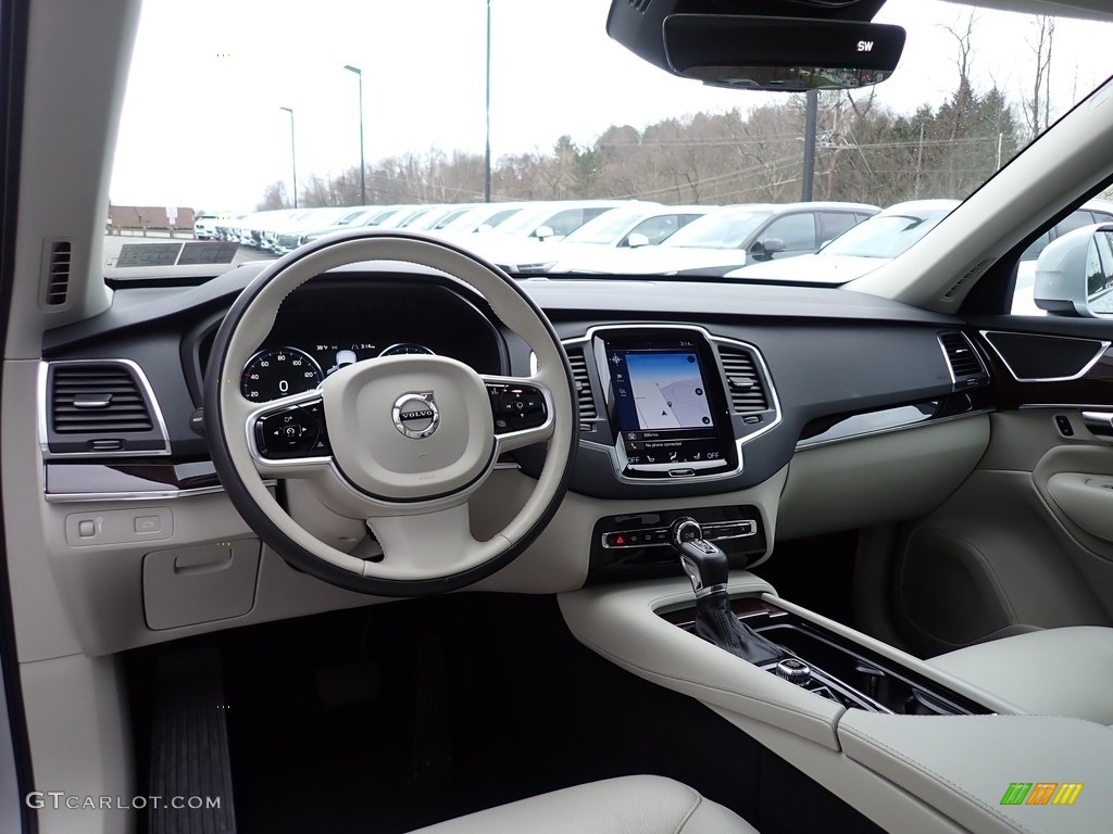 Charcoal Interior 2019 Volvo XC90 T6 AWD Momentum Photo #137056956