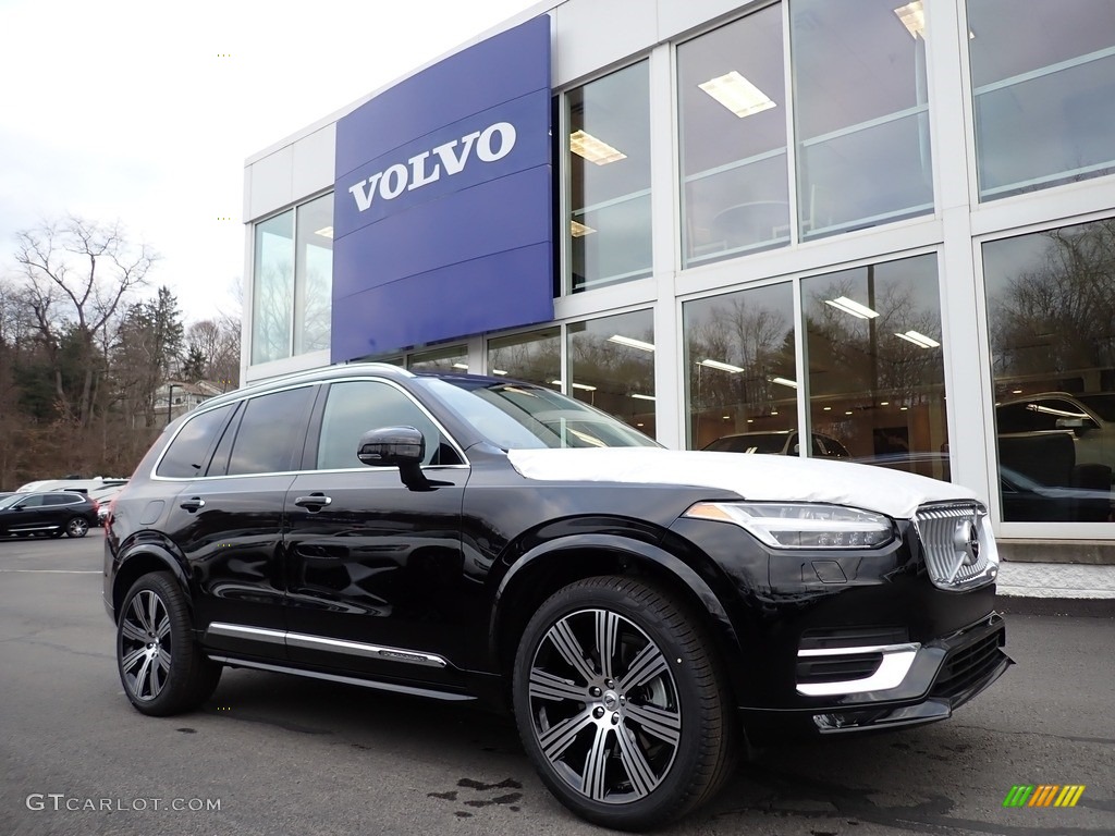 Onyx Black Metallic 2020 Volvo XC90 T6 AWD Inscription Exterior Photo #137057274