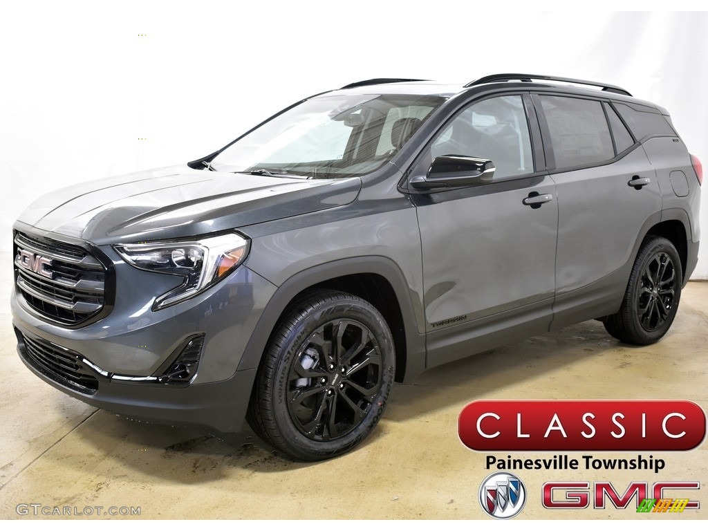 2020 Terrain SLT AWD - Graphite Gray Metallic / Jet Black photo #1