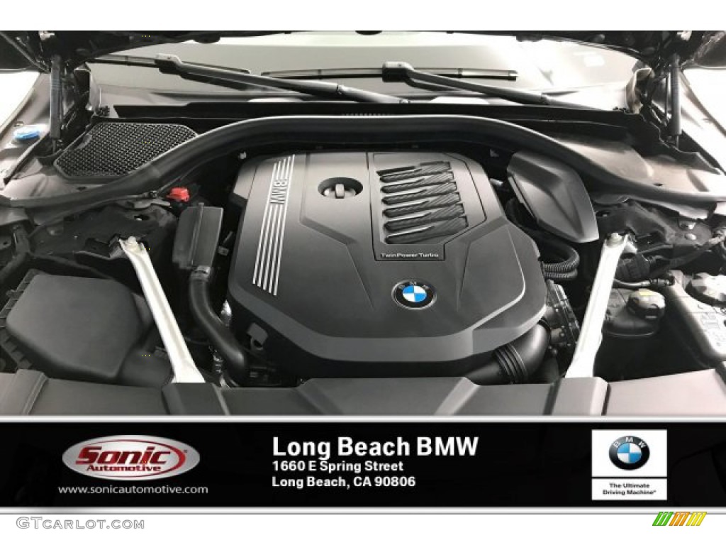2020 7 Series 740i Sedan - Black Sapphire Metallic / Black photo #8