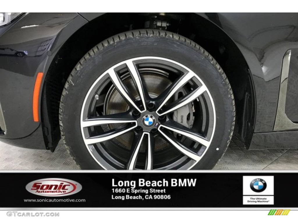 2020 7 Series 740i Sedan - Black Sapphire Metallic / Black photo #9