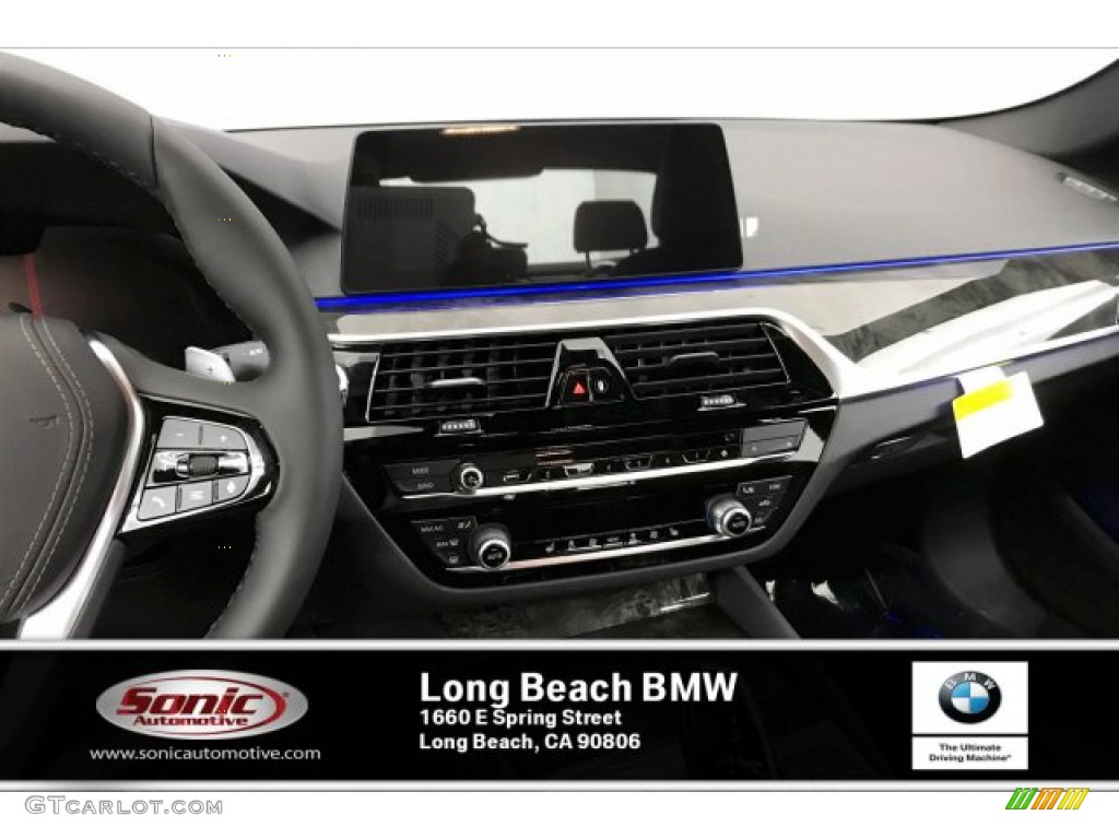 2020 5 Series 540i Sedan - Mineral White Metallic / Black photo #5