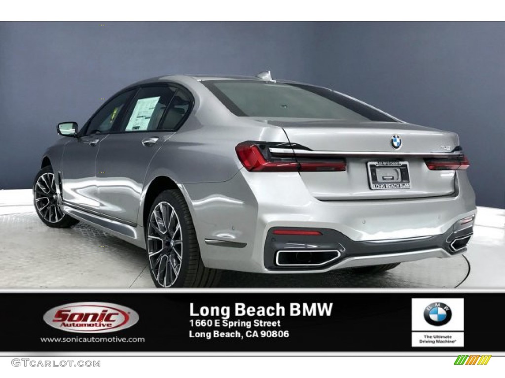2020 7 Series 740i Sedan - Donington Grey Metallic / Ivory White/Black photo #2