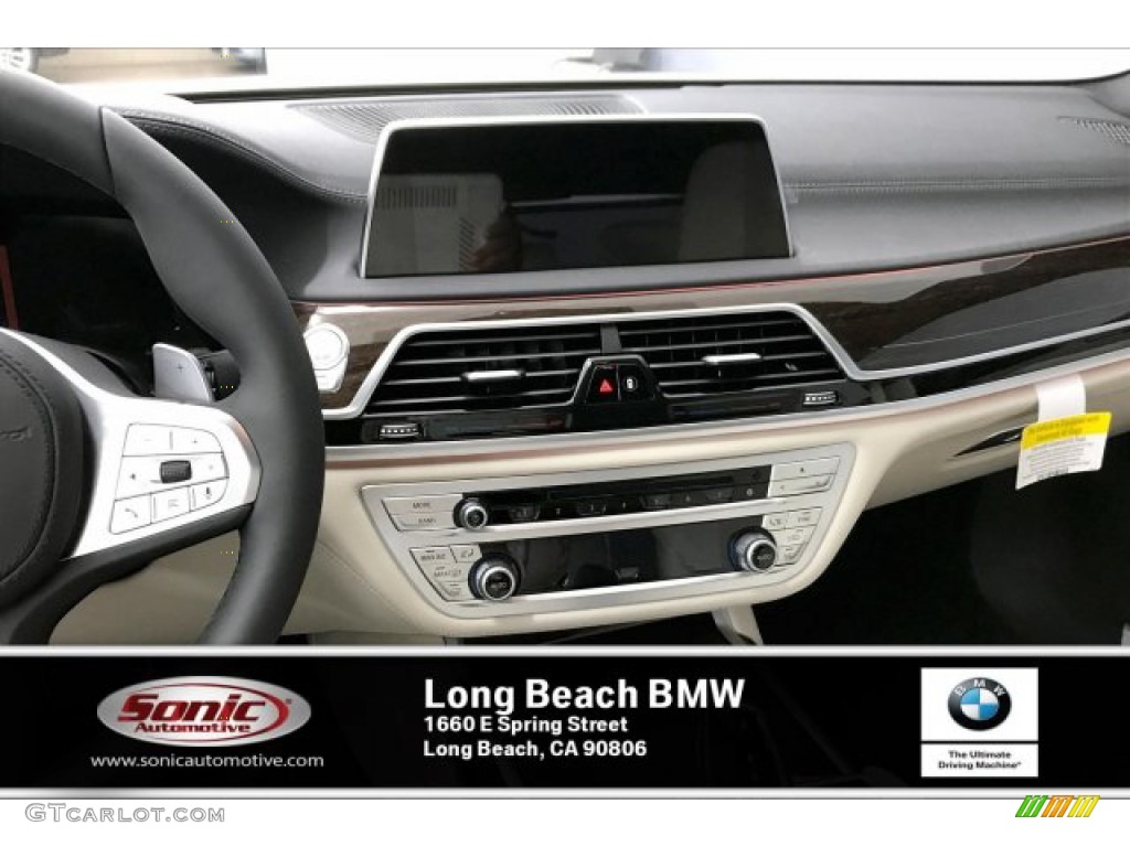 2020 7 Series 740i Sedan - Donington Grey Metallic / Ivory White/Black photo #5