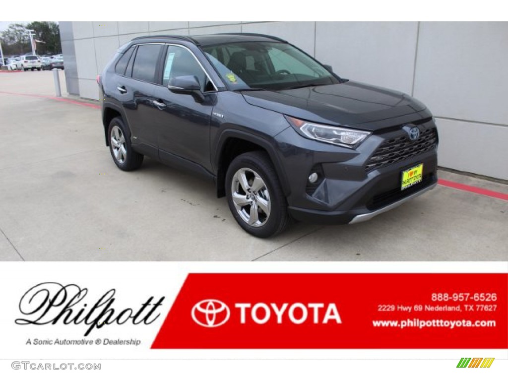 2020 RAV4 Limited AWD Hybrid - Magnetic Gray Metallic / Black photo #1