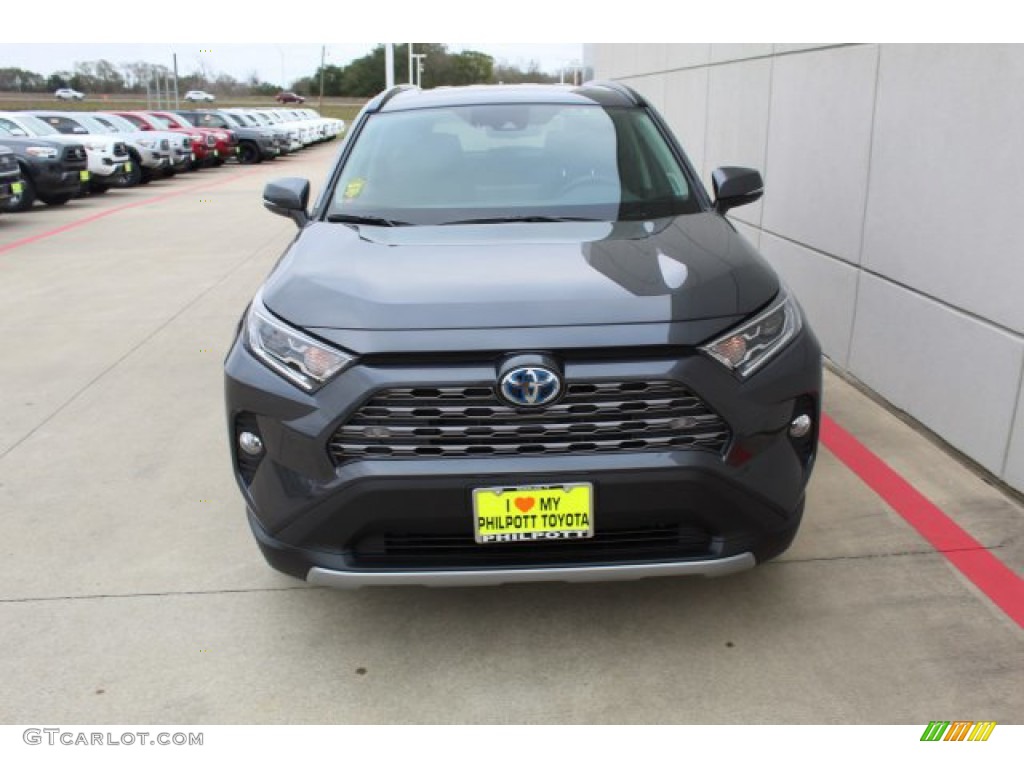 2020 RAV4 Limited AWD Hybrid - Magnetic Gray Metallic / Black photo #3