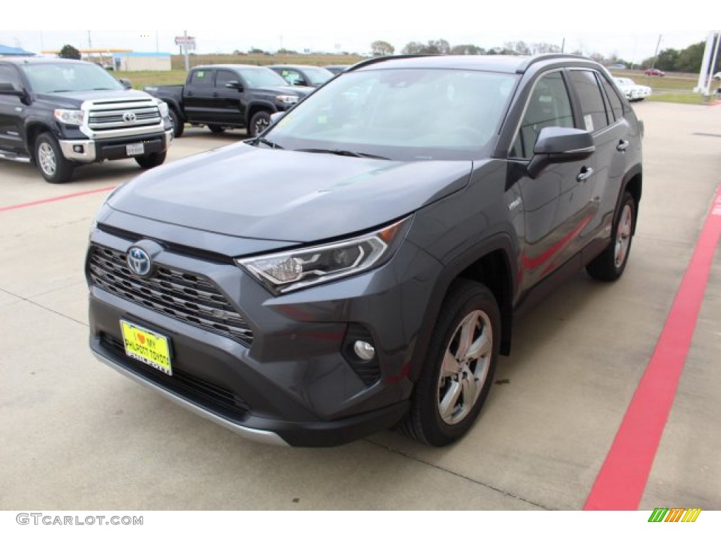 2020 RAV4 Limited AWD Hybrid - Magnetic Gray Metallic / Black photo #4