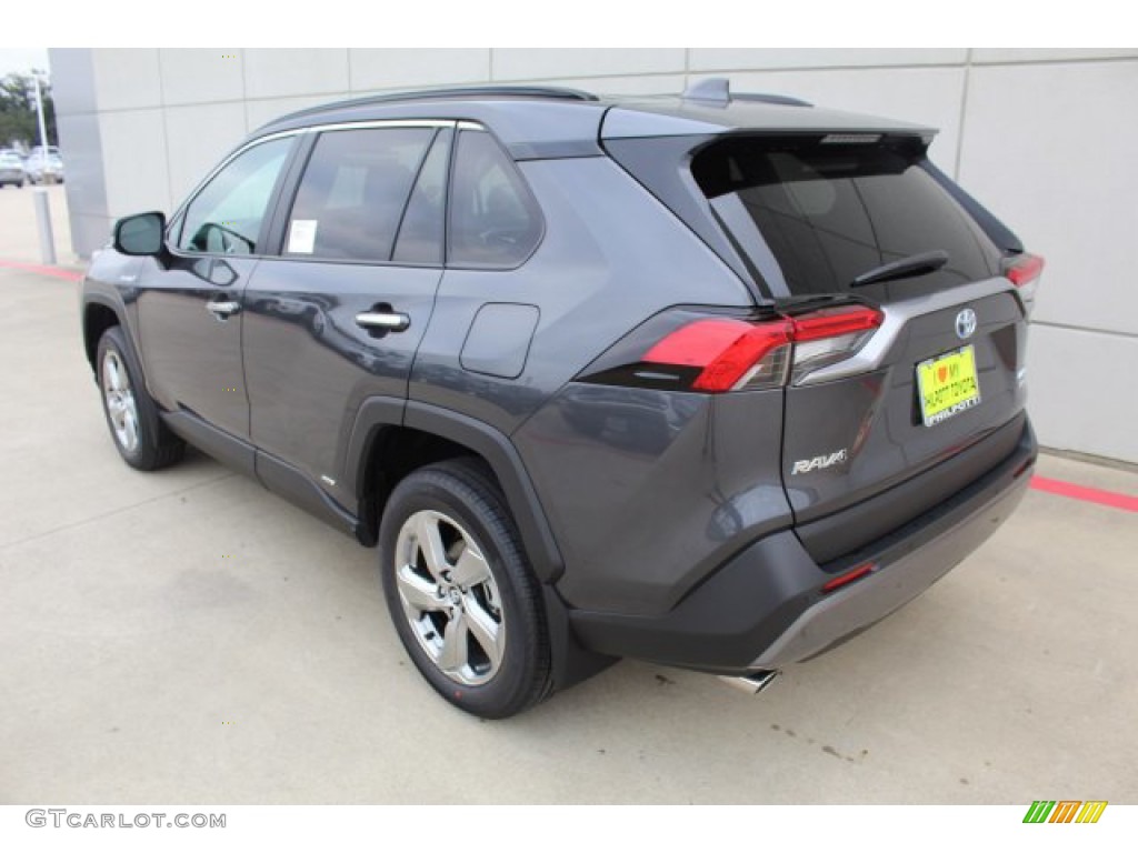 2020 RAV4 Limited AWD Hybrid - Magnetic Gray Metallic / Black photo #6