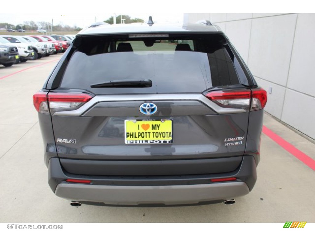 2020 RAV4 Limited AWD Hybrid - Magnetic Gray Metallic / Black photo #7