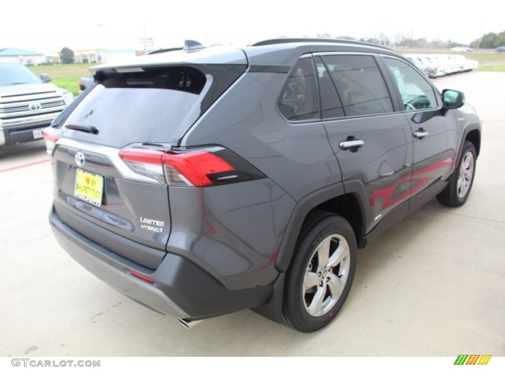 2020 RAV4 Limited AWD Hybrid - Magnetic Gray Metallic / Black photo #8