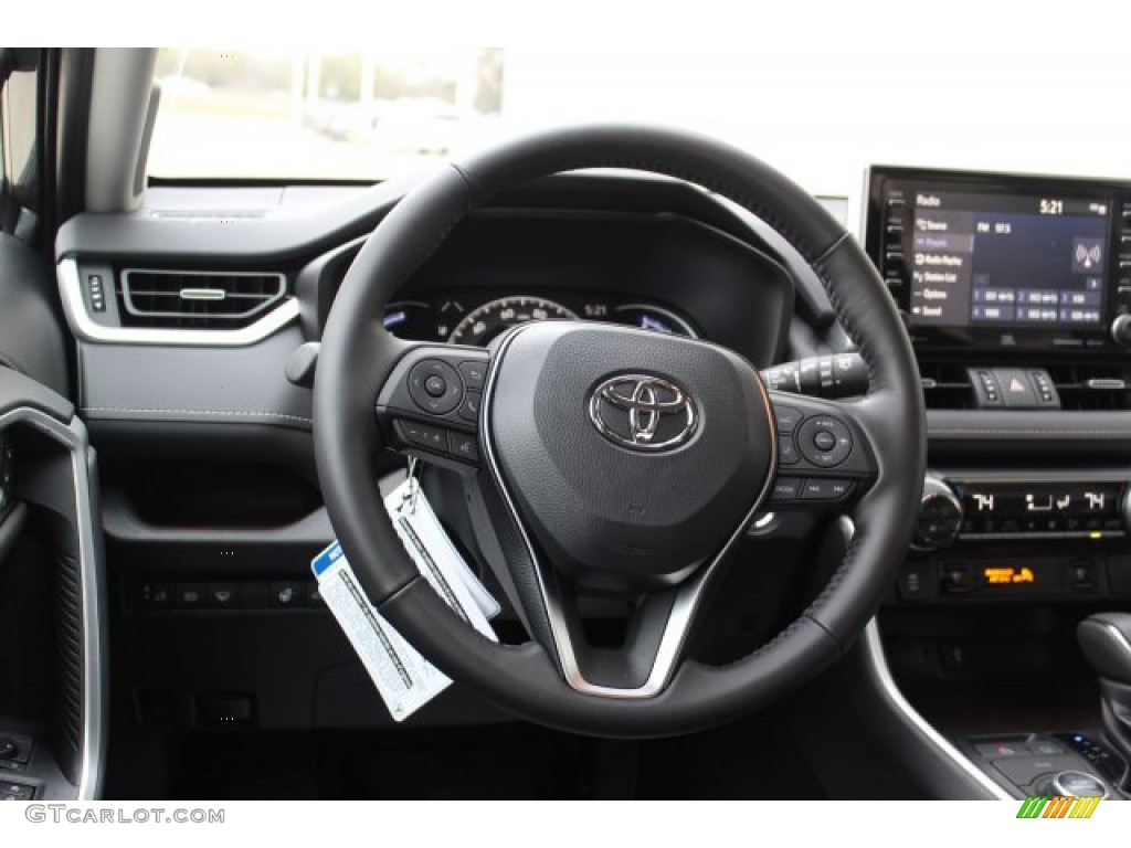 2020 RAV4 Limited AWD Hybrid - Magnetic Gray Metallic / Black photo #23