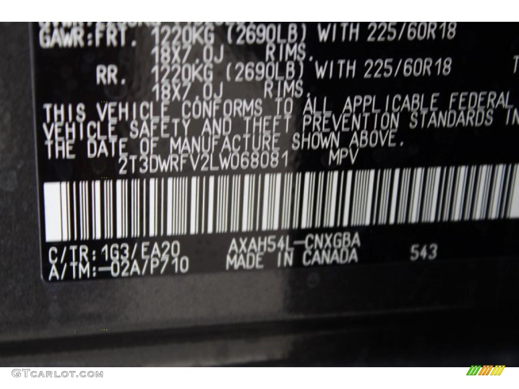 2020 RAV4 Limited AWD Hybrid - Magnetic Gray Metallic / Black photo #27