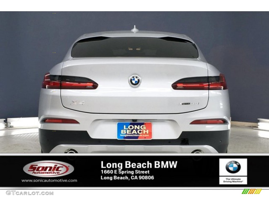 2020 X4 xDrive30i - Glacier Silver Metallic / Black photo #3