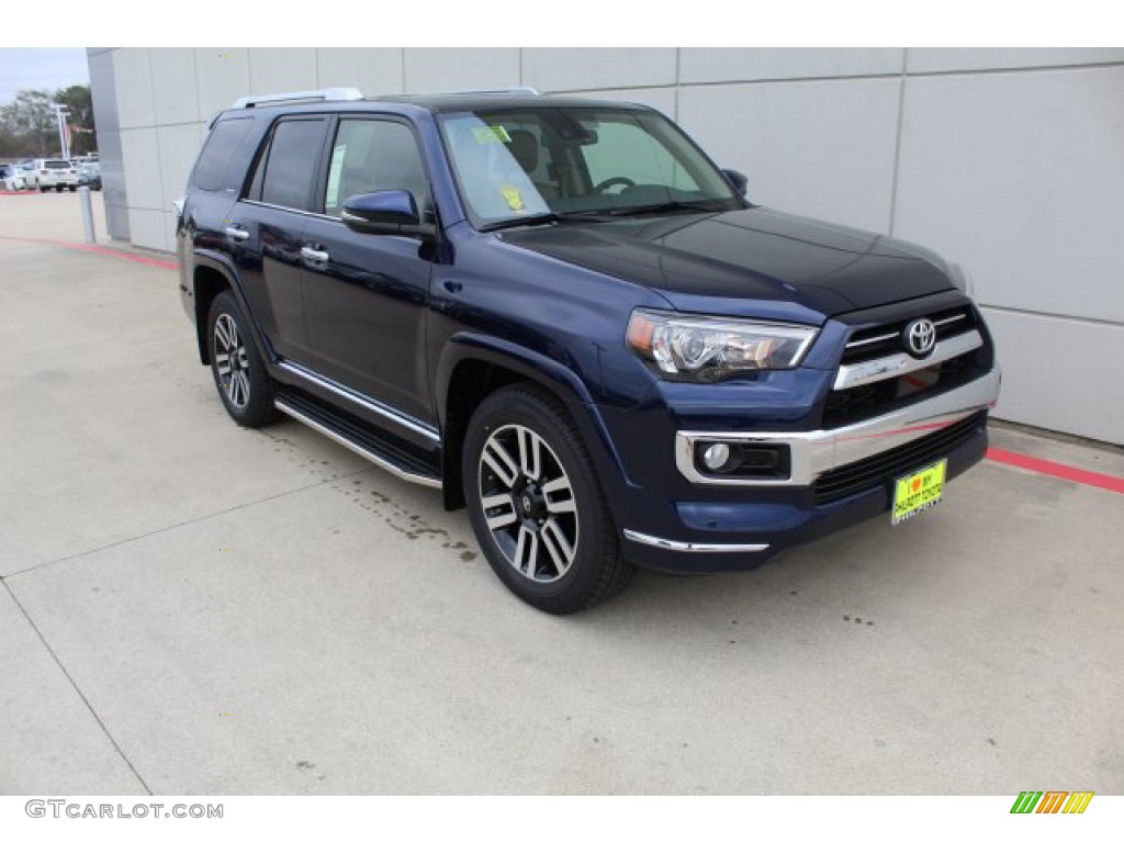 2020 4Runner Limited - Nautical Blue Metallic / Sand Beige photo #2