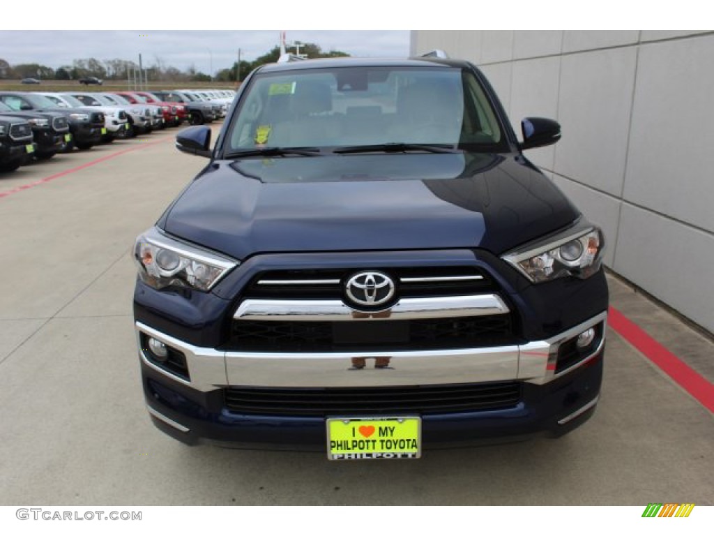 2020 4Runner Limited - Nautical Blue Metallic / Sand Beige photo #3