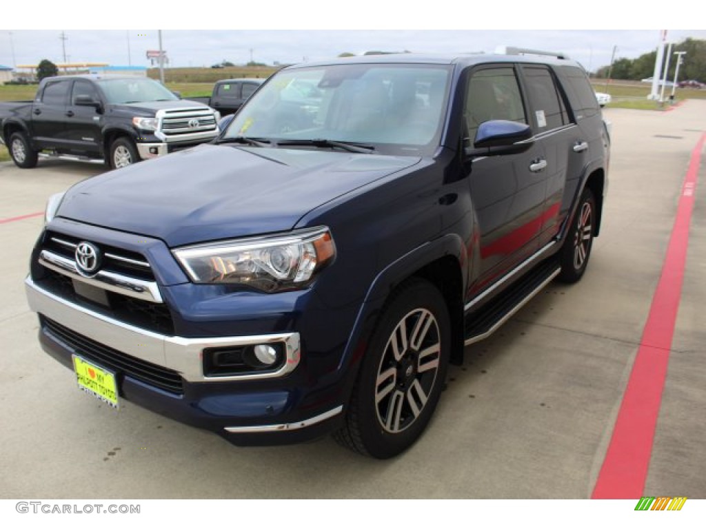 2020 4Runner Limited - Nautical Blue Metallic / Sand Beige photo #4