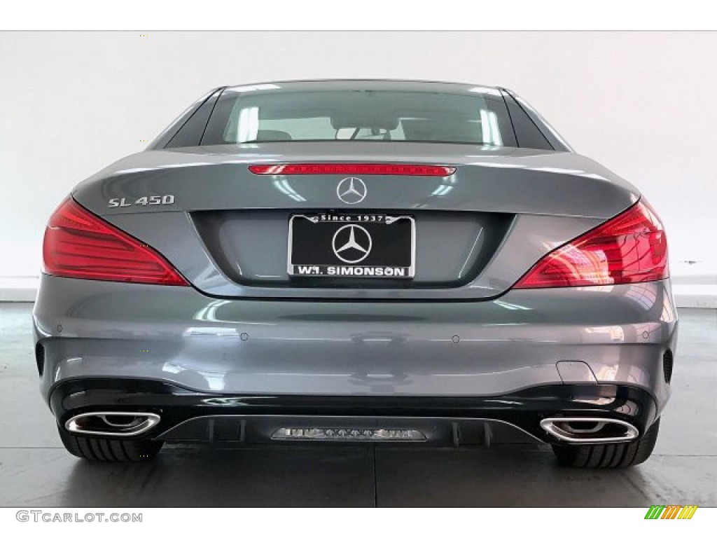 2020 SL 450 Roadster - Selenite Grey Metallic / Crystal Grey/Black photo #3