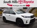 2019 Blizzard Pearl White Toyota Highlander SE AWD  photo #1