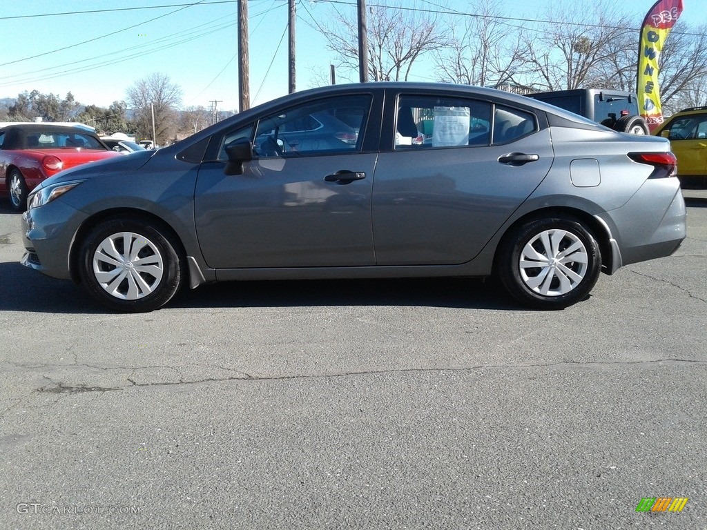 Gun Metallic 2020 Nissan Versa S Exterior Photo #137061399