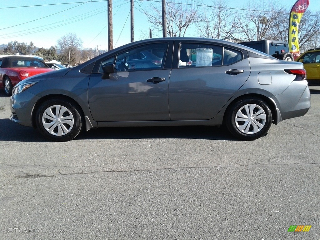 2020 Versa S - Gun Metallic / Charcoal photo #6