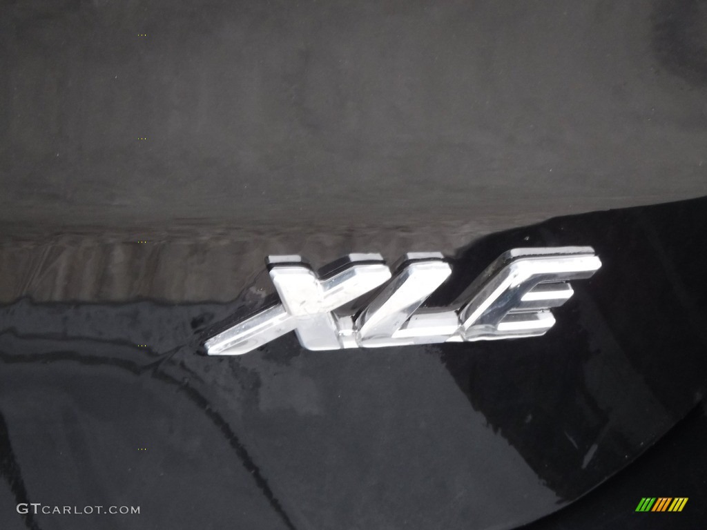 2020 Sienna XLE - Midnight Black Metallic / Ash photo #9