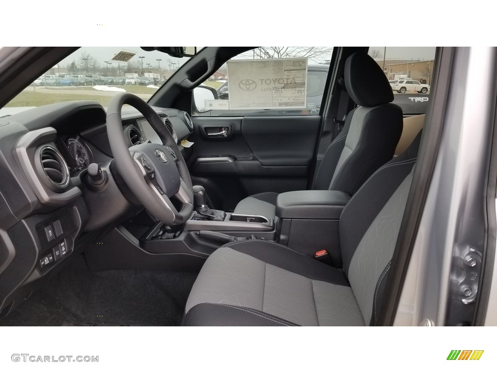 2020 Tacoma TRD Sport Double Cab 4x4 - Silver Sky Metallic / TRD Cement/Black photo #2