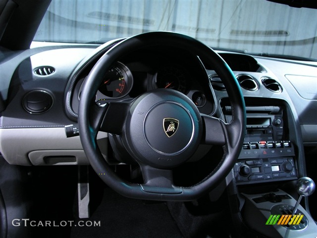 2005 Gallardo Coupe - Black / Black/Grey photo #7