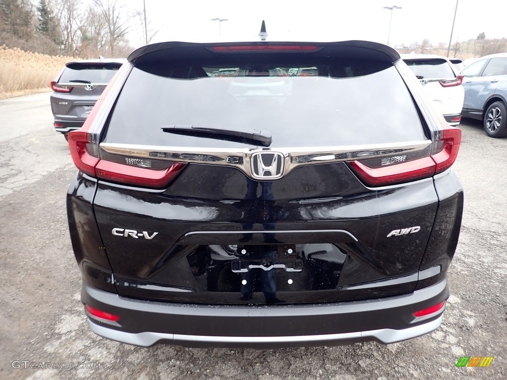 2020 CR-V EX-L AWD - Crystal Black Pearl / Black photo #3