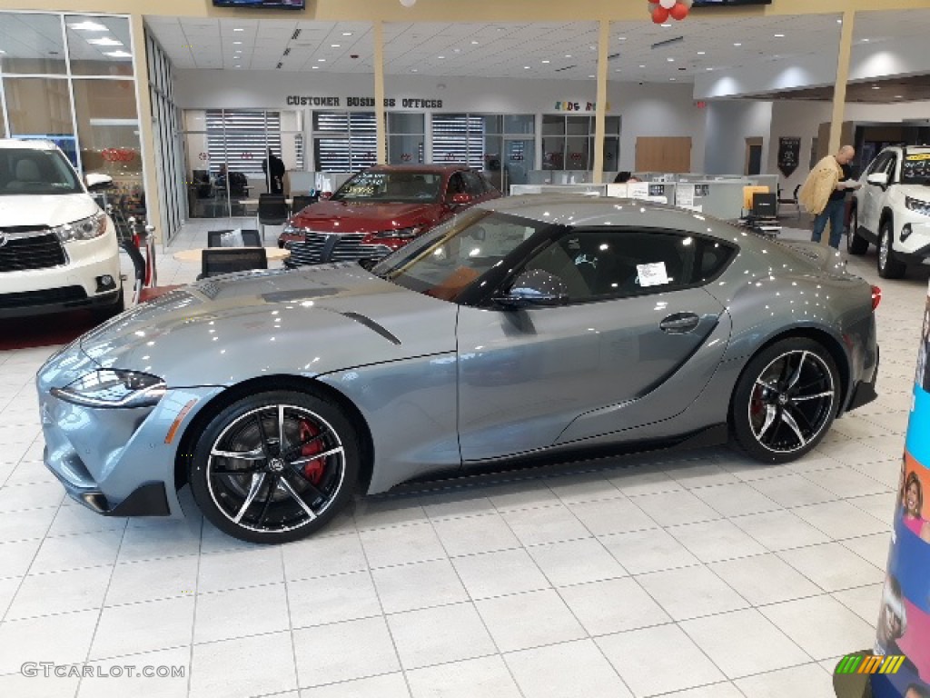 Turbulence Gray 2020 Toyota GR Supra 3.0 Premium Exterior Photo #137067267