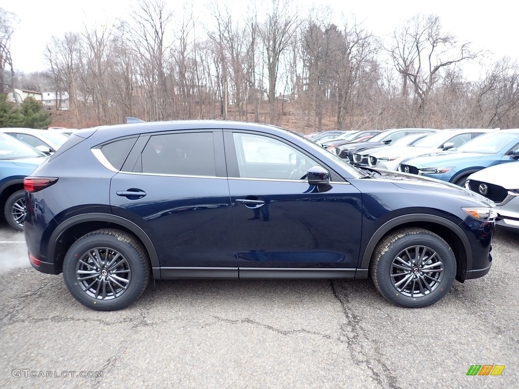 Deep Crystal Blue Mica 2020 Mazda CX-5 Touring AWD Exterior Photo #137067567