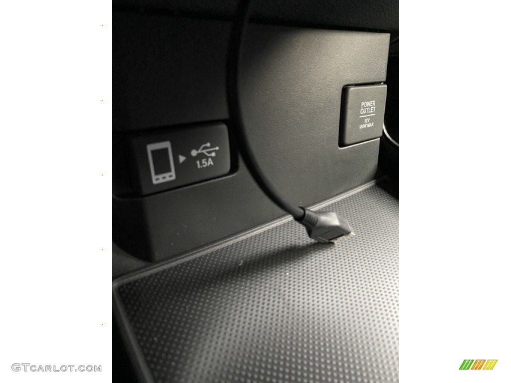 2020 Civic EX Hatchback - Polished Metal Metallic / Black photo #31