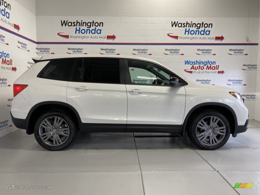 2020 Passport EX-L AWD - Platinum White Pearl / Black photo #1