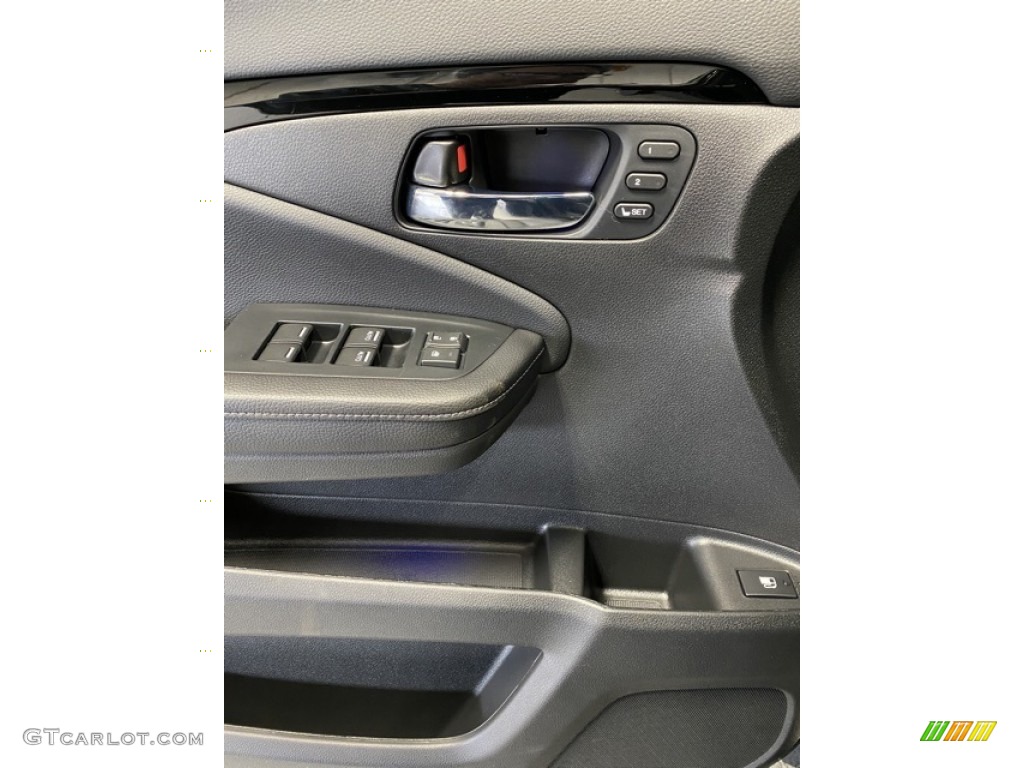 2020 Honda Ridgeline RTL-E AWD Black Door Panel Photo #137069355