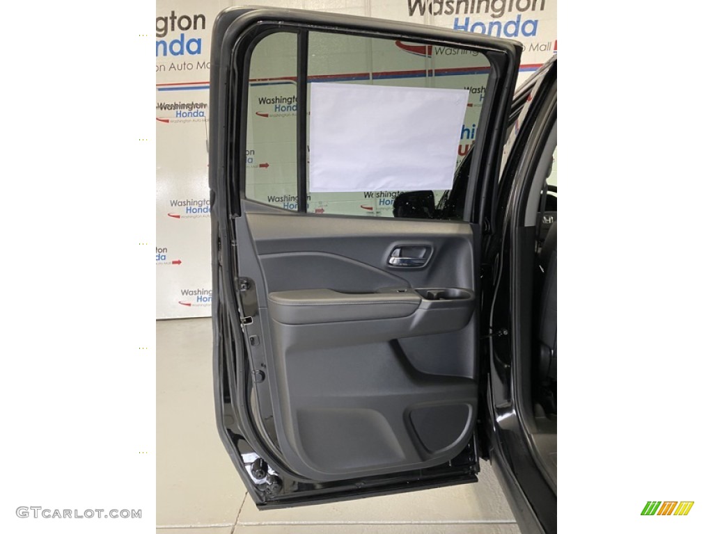 2020 Honda Ridgeline RTL-E AWD Black Door Panel Photo #137069379