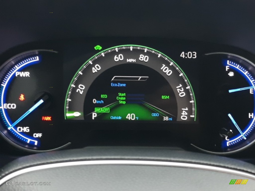 2020 Toyota RAV4 XSE AWD Hybrid Gauges Photo #137070627