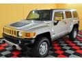 2008 Boulder Gray Metallic Hummer H3   photo #3