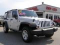 Bright Silver Metallic - Wrangler Unlimited X Photo No. 1