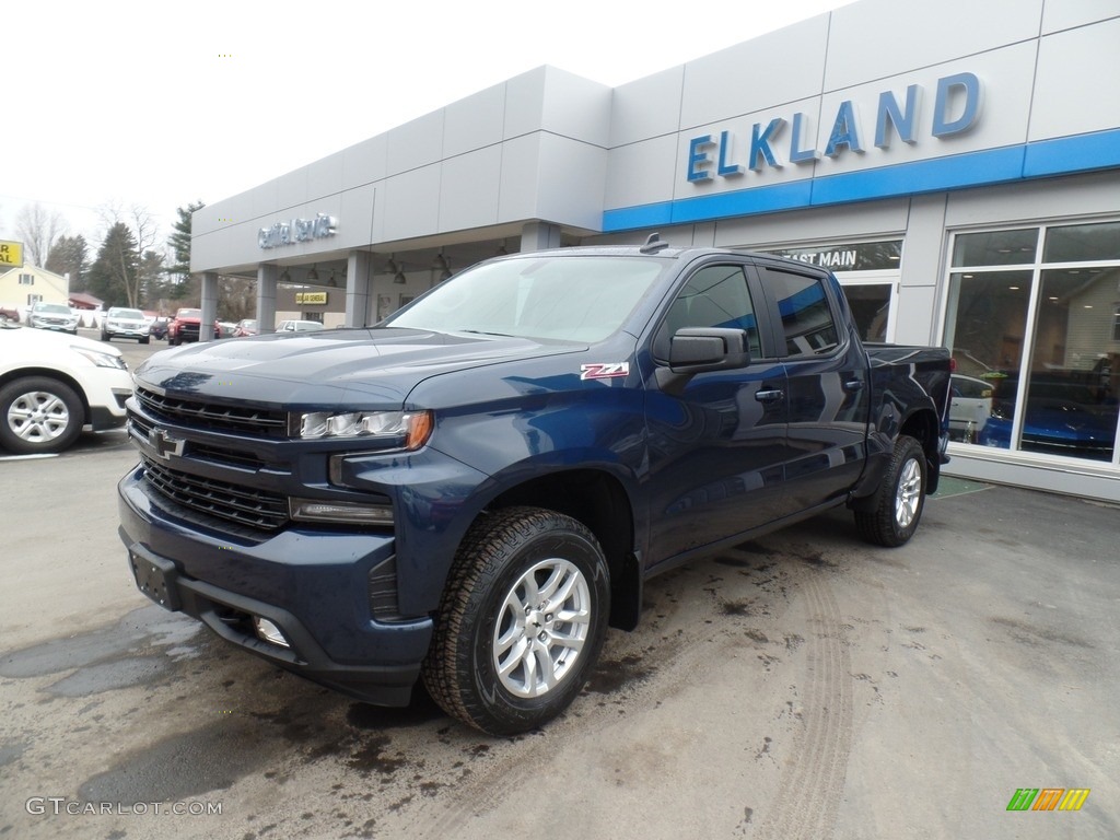 2020 Silverado 1500 RST Crew Cab 4x4 - Northsky Blue Metallic / Jet Black photo #2